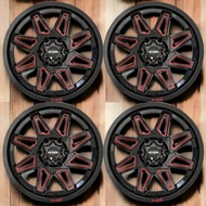 ล้อแม็กโอเอซีดขอบ18 6รู139.7 กว้าง9นิ้วออฟเซต0 ล้อแนวออฟโรด(ราคารวม4ล้อ)เก็บเงินปลายทาง