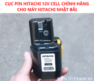 Cục pin 12V Hitachi Nhật Bãi đóng pin Lion 18650 Chính hãng