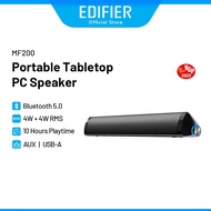 Edifier MF200 Portable Tabletop Soundbar - Bluetooth V5.0 | Aluminum Enclosure | Built in Soundcard 