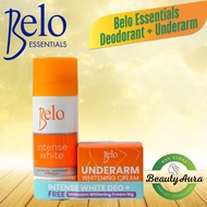Belo Intense White Deodorant 40ml + Underarm Whitening Cream 10 | NEW