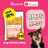 [MIDMONTH] Dog Chicken 200g x10 (2kg)|Dog Wet Food| Fresh| Dog Food|Healthy|Protein|Hydration|Makana