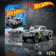 Hot Wheels 62 Corvette Gasser Grey Lot K 2025 1:64 Hotwheels Diecast Toy Car/