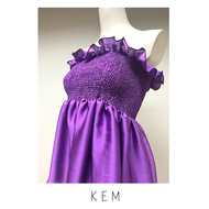 Kemissara Ivy top Ruffle - Purple