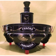 PVC LOVEBIRD BOX WITH TRUCUKAN PATTERN