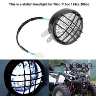 อลูมิเนียมอัลลอยด์ Karting ATV ไฟหน้ารถ LED ไฟสำหรับ 70cc 110cc 125cc 200cc