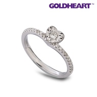 GOLDHEART Promesse, Diamond Ring, White Gold 750