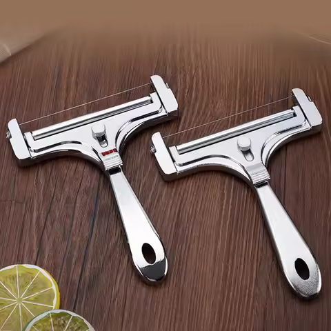 Aluminum Alloy Cheese Slicer Adjustable Thickness Butter Cutter Soft Butter Cheese Shaver slicer Che