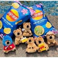 台灣代Mai🌟可揀款 Dinotaeng 短尾矮袋鼠 樂事Lays 盲盒絨毛公仔 吊飾🌟