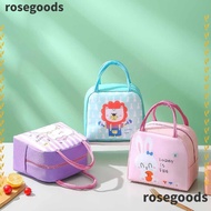 ROSEGOODS1 Cartoon Lunch Bag, Lunch Box Accessories  Cloth Insulated Lunch Box Bags, Portable Thermal Bag Tote Food Small Cooler Bag