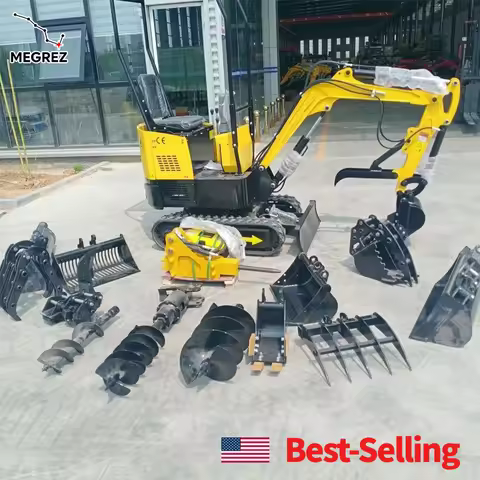 Mini Excavator 0.8 1 2 5 Ton Crawler Excavator CE EPA Euro V Kubota Engine Hydraulic Excavator Diese