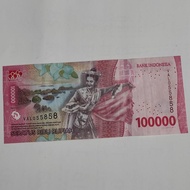 koleksi uang 100000 seri.. 5858