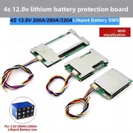 12.8V 4S LiFePO4 Battery BMS Protection Board 200A 280A 300A With Balance
