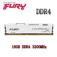 Kingston HyperX Fury DDR4 PC RAM 16GB DDR4 3200MHz PC4-256OOU Desktop Memory CL16 1.2V