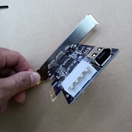 Desktop Motherboard PCI-E1394A Camera Video Collection Card Available Voice Painting Video TSB43AB23