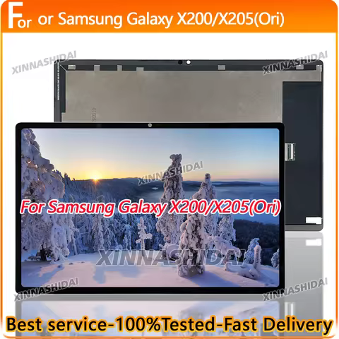 New LCD Display For Samsung Galaxy Tab A8 10.5 (2021) SM-X200 SM-X205 X200 X205 LCD Touch Digitizer 