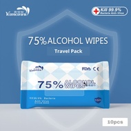 75% Alcohol Hand Sanitizer Wipes Alcohol Sanitizing Wipes Travel Pack Large Cleansing Alcohol Wet Wipe