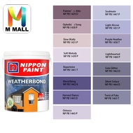 (1429-1465) 15L Nippon Paint Exterior Weatherbond Magical Blues &amp; Purples