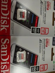 全新 包平郵 256G 256GB micro sd / tf card / 相機 手機記憶卡 MicroSD XC UHS-1 ip cam camera 三星 三叔 sandisk Kingsto