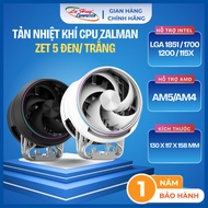 ZALMAN ZET 5 CPU Air Cooler Black/White - Genuine Product