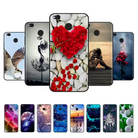 For Xiaomi Redmi 4X Case Redmi4X Cover Shockproof Soft TPU Silicone Fundas For Xiomi Xiaomi Redmi 4X