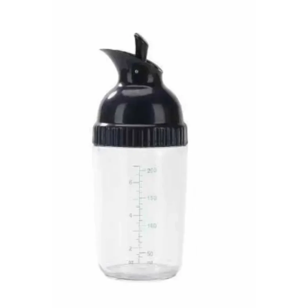 News Kitchen Gadget Leakproof Salad Dressing Shaker 200ml Bottle 2025 with Scales Mixer Universal Ea