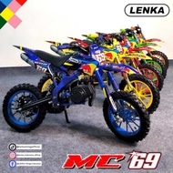 [ Best Quality] Motor Trail Anak 50Cc 2T Motor Minii Trail Anak Motor