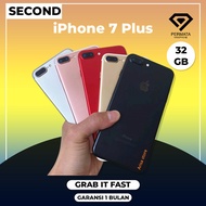 iphone 7 plus 32gb second garansi 1 bulan - merah