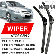 Wiper Mobil Vios Gen 2 Wiper Vios Gen 2 1 Set Frameless Depan Wiper Depan Vios Gen 2