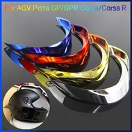 หมวกกันน็อครถจักรยานยนต์อุปกรณ์เสริมที่มีสีสันสปอยเลอร์สำหรับ AGV Pista GP/GPR Corsa/Corsa R Full Face รถจักรยานยนต์อุปกรณ์เสริม-ranguaexeng