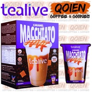 TEALIVE CARAMEL MACCHIATO WITH BROWN SUGAR VELVETY INSTANT TEA DRINK / BOX 6sachets @ 1s SINGLE SACH