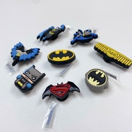 Cross sandals accessories, jibbitz stickers charm batman batman batman cross sandals (crocodile stor