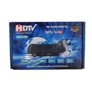 dvb-t2帶scart數位電視機頂盒h.265掃把頭scart頭電視接收器