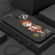 For Huawei Y9 2018 Phone Case Cute Girl Cover