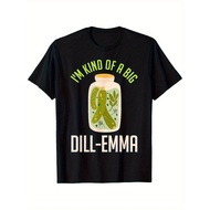 Funny Green Canned Pickles Lovers Dill Pickle Squad Cucumber T-Shirt, Weight Cucumber Graphic T-Shir