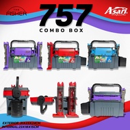 A10 Pro-Hunter ASARI Fishing Box Model 757 (COMBO) Portable Multi-Purpose Tackle