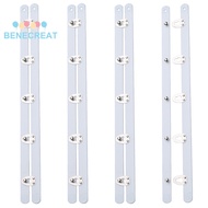 BENECREAT 2sets Iron Corset Busk Hook & Eye Closure for Corset Bustier Waist Trainer 280x25.5x6mm