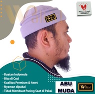 (COD/BAYAR DITEMPAT) Peci Dewasa / Peci Kubah Pria / Peci Santri / Kopiah/ Peci Solat Pria Dewasa / Peci Lipat / Peci Hitam Abu Muda Original wali.id