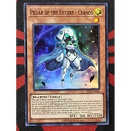 YUGIOH KONAMI SLF1-AE042 Pillar of the Future - Cyanos (Super Rare)