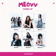 HOLOGRAM POLAROID MEOVV HANDS UP 6 PCS KPOP UNOFFICIAL GAWON ANNA SOOOIN NARIN ELLA