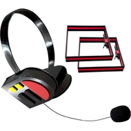 Music cosplay props headphones Hairpin headwear, 3 characters, Hairclip headphone, blue hair Future 