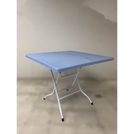 【Ready stock】♤◄﹍Foldable Plastic Table 3'x3' or 2’x3’ RED/white/blue / Mamak Hawker table / Meja Lipat Plastik / Meja Ma