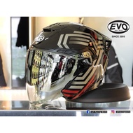 Evo RS9 Straps Helmet (Free Color Visor)