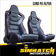 Malaysia Ready Stock Racing Semi Bucket Sport Seat Universal Design Sscus recaro sparco Style