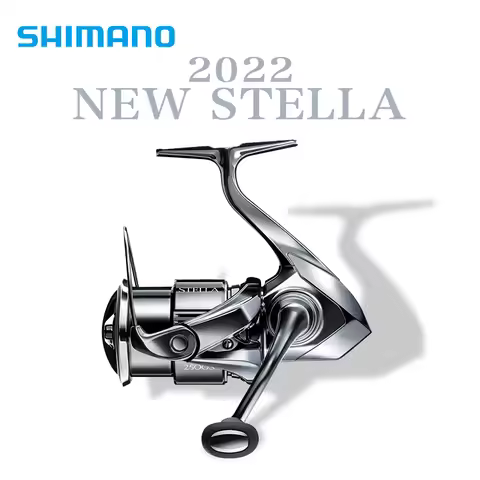 SHIMANO STELLA 2022 NEW Original Fishing Spinning Reels 2500S 2500HG C3000 4000 C5000XG X-ship Saltw