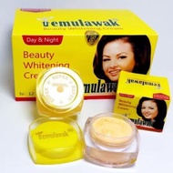 Temulawak Beauty Whitening Cream Pot Kaca
