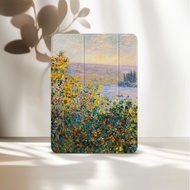 Claude Monet iPad Air 11 Case M4 M3 M2 Pro 13 inch 12.9 10.9 10.2" Mini A17 A16 2025 2024 Art Cover 