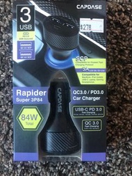 Capdase QC 3.0 / PD 3.0 car charger 3頭快速車充