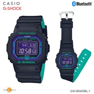นาฬิกา Casio G-shock Blue and Purple Series นาฬิกาข้อมือชาย สายเรซิ่น รุ่น GW-B5600BL-1A GW-B5600BL-