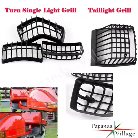 4PCS Motorcycle Scooter Front Rear Turn Signal Light Grille Cover Protector Guard For Piaggio PX VSX