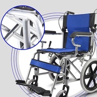 วีลแชร์ รถเข็นผู้ป่วย พร้อมส่ง wheelchair รถเข็น เก้าอี้วีล  เก้าอี้คนพิการและผู้ป่วย ใช้ในบ้านและนอกบ้าน แชร์แบบพับเก็บได้แบบง่ายๆ
